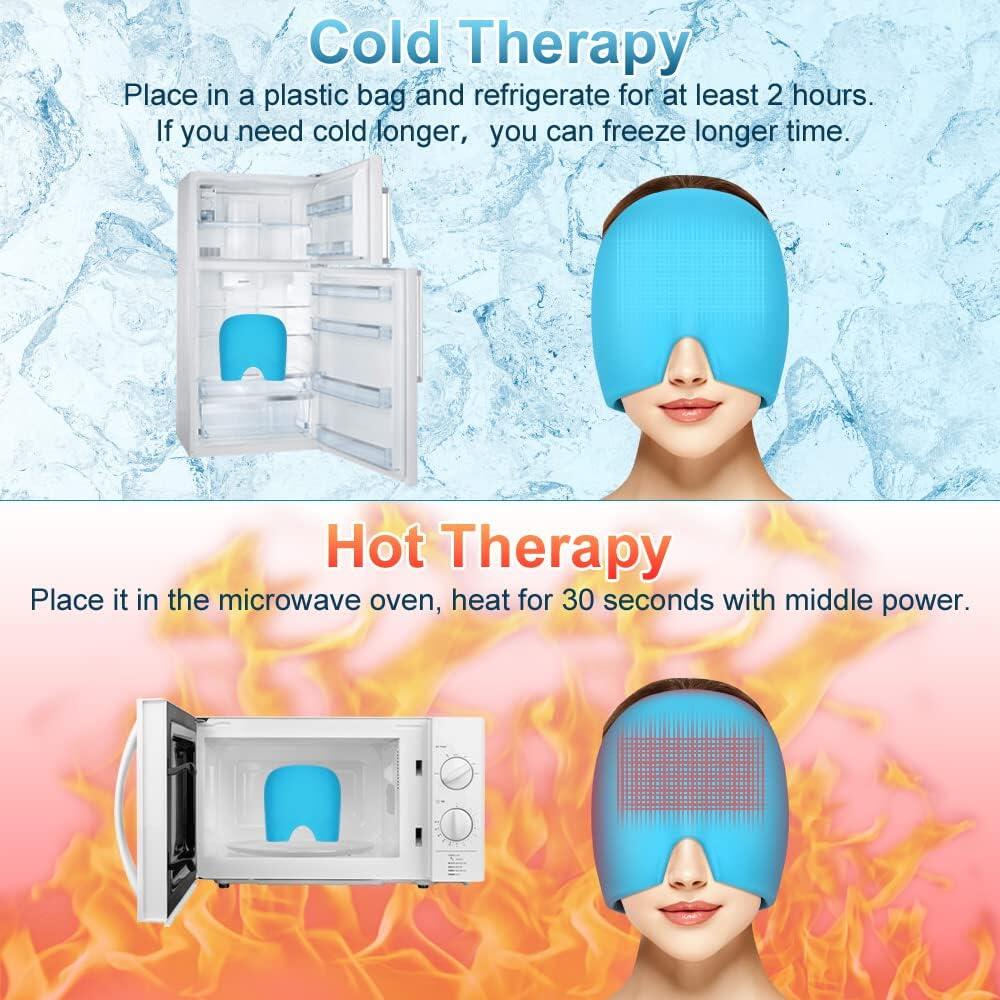 Gorro para dolor de cabeza y migrañas